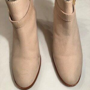 Kate Spade Taley Pale Pink Tumbled Nubuck Leather Bootie 7